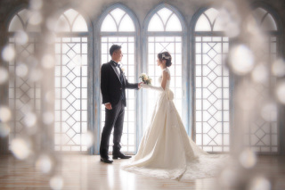 爽やかな笑顔が素敵な二人♪2着プラン