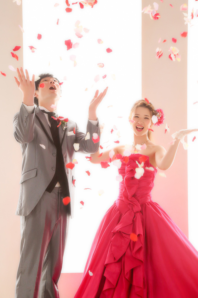 フラワーシャワー