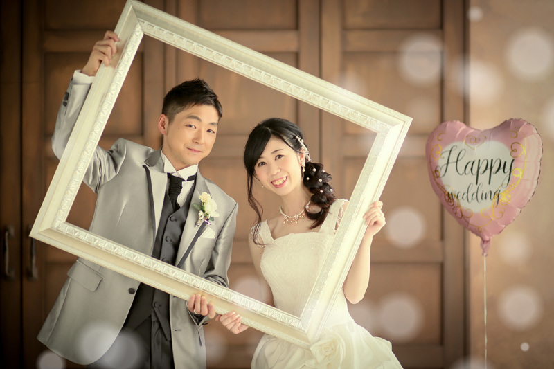 にっこり笑顔で！