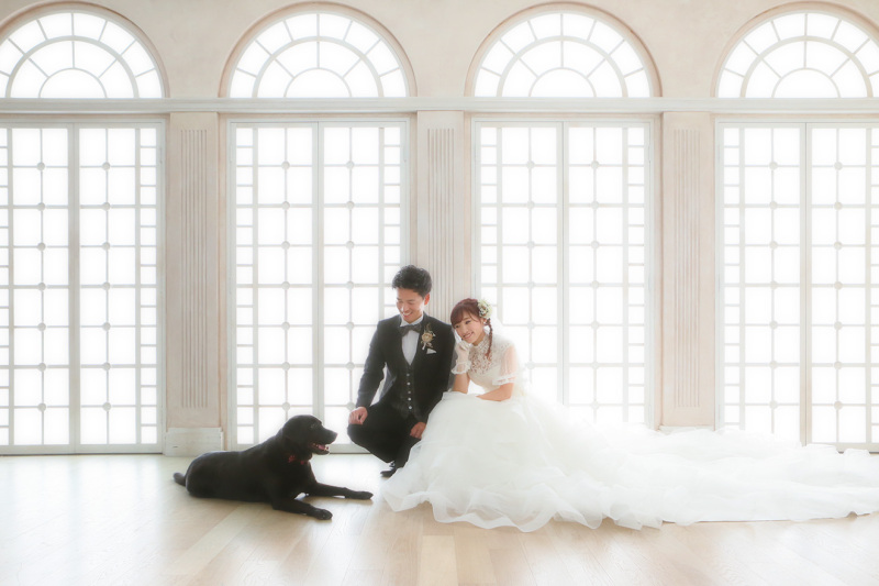 らかんスタジオ仙台東店_ペットと一緒に撮影できる