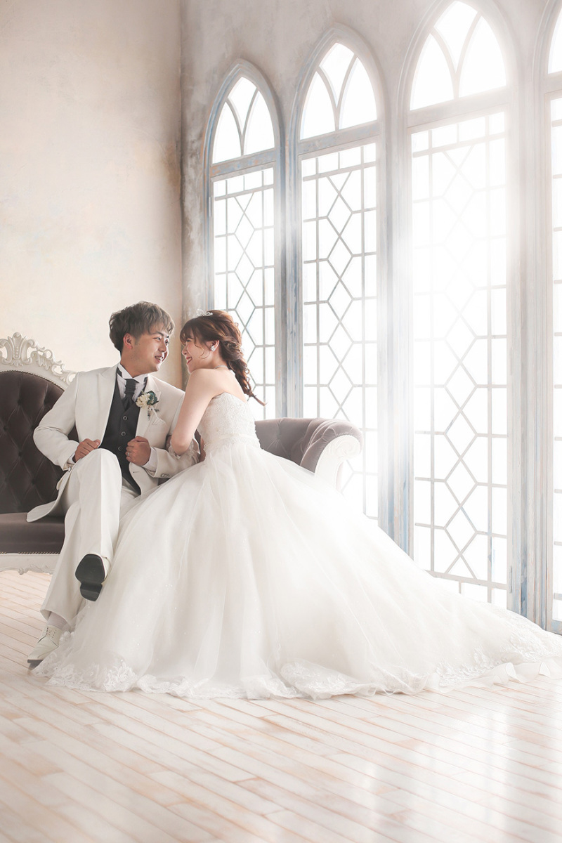 らかんスタジオ仙台東店_ウエディングドレスが豊富