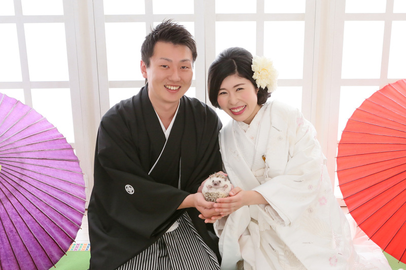 らかんスタジオ仙台東店_ペットと一緒に撮影できる