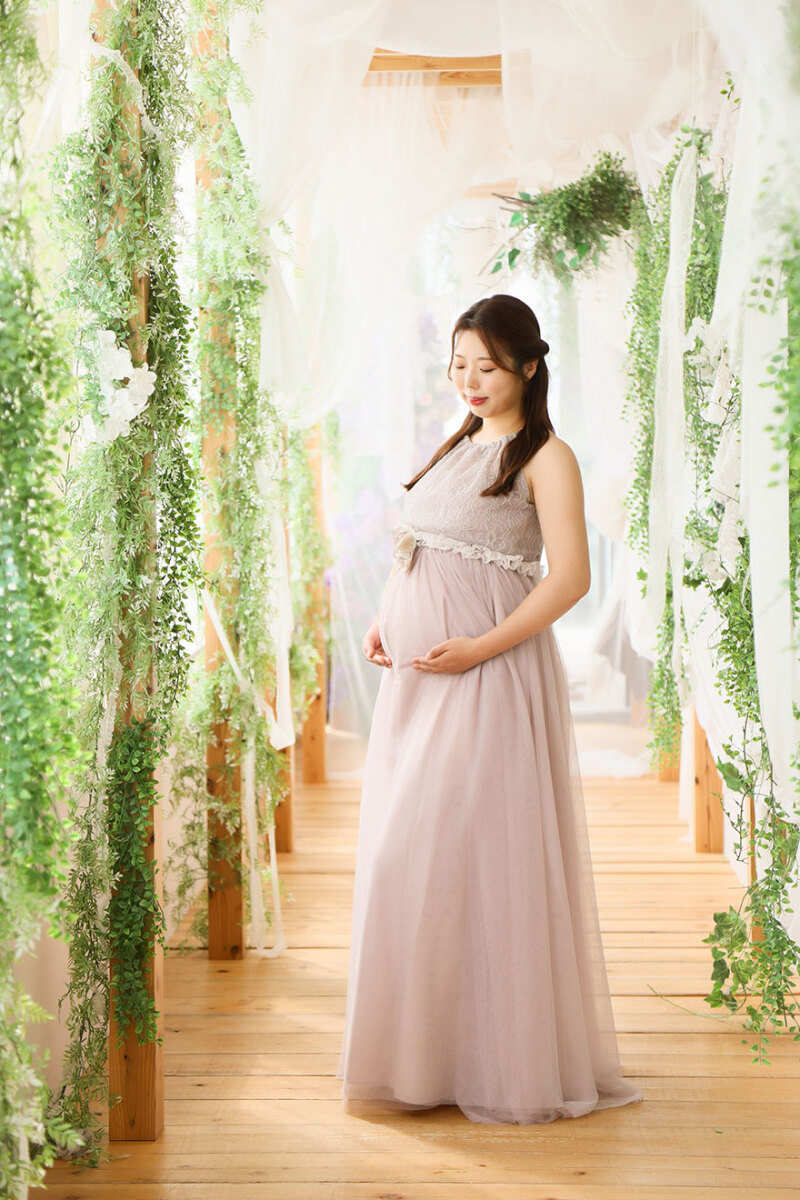 らかんスタジオ仙台東店_マタニティフォトの撮影ができる