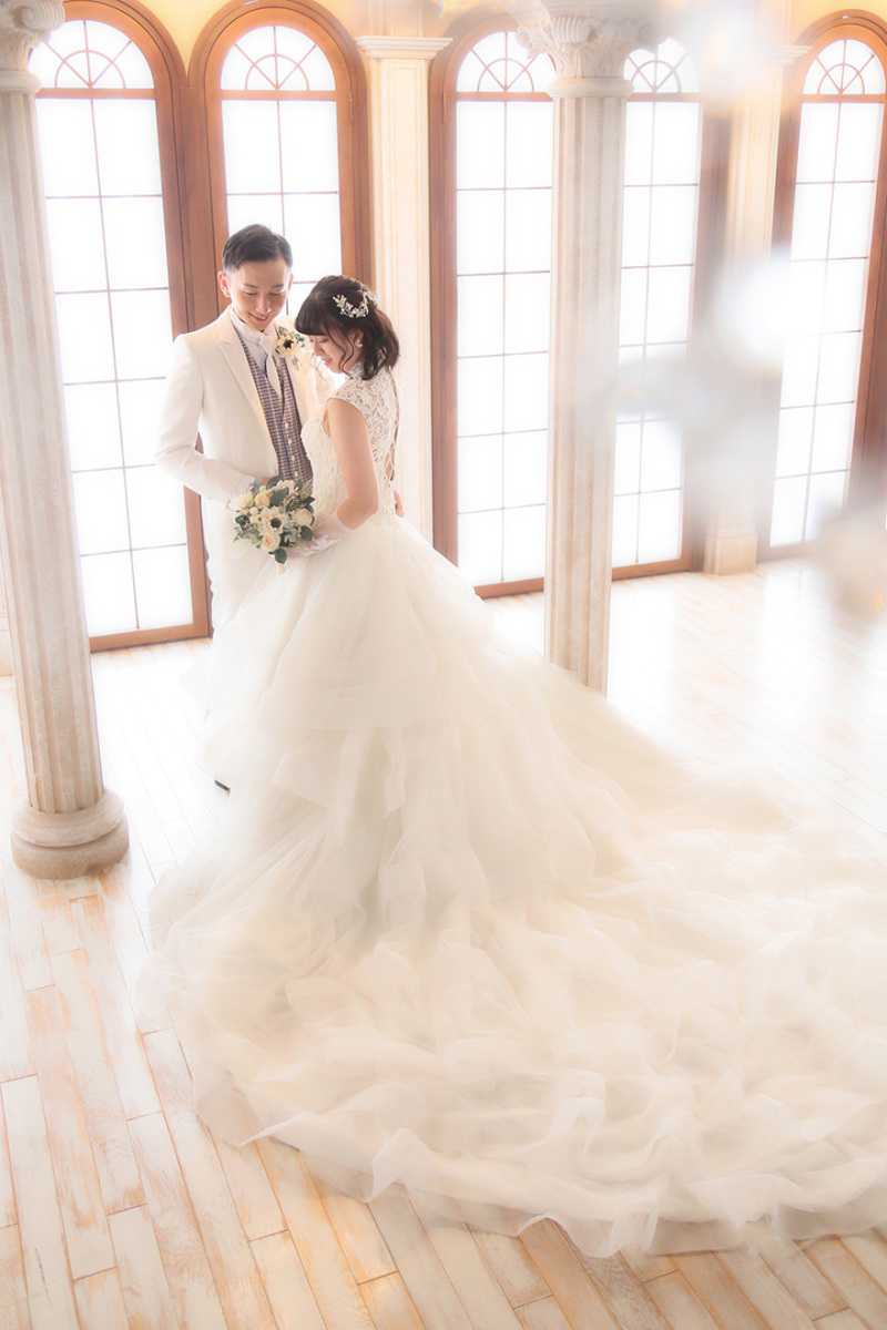 らかんスタジオ仙台東店_ウエディングドレスが豊富