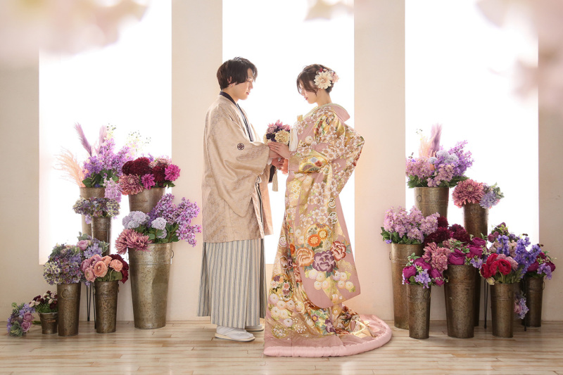 らかんスタジオ仙台東店_色打掛・着物が豊富