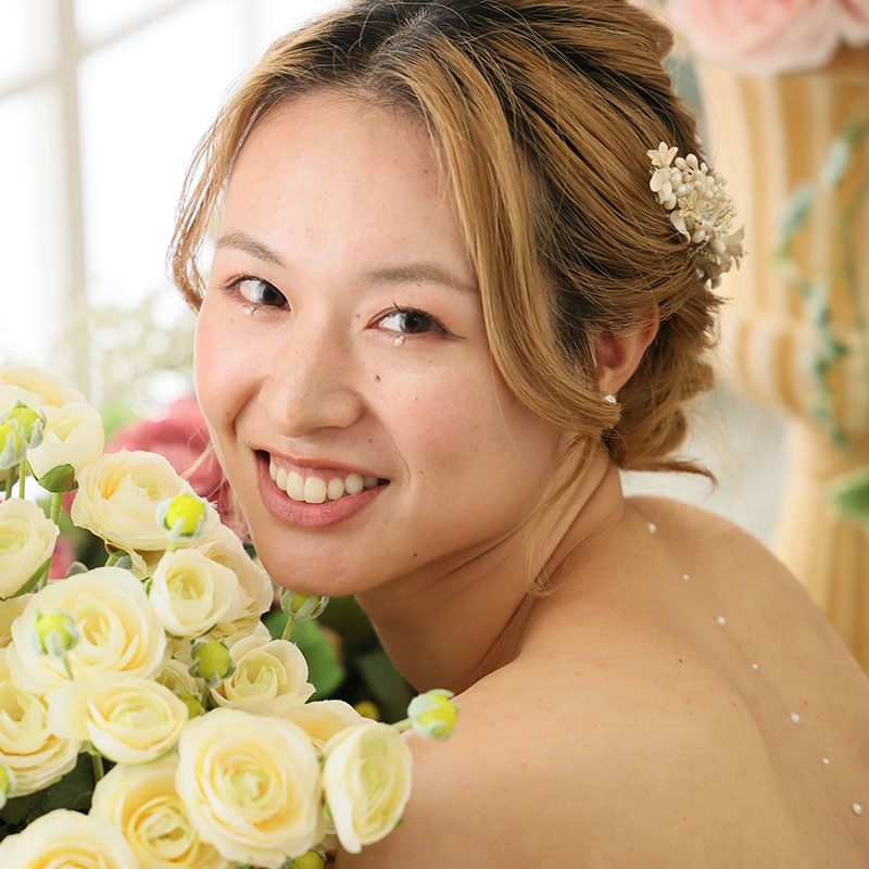 ヘアメイクの技術 写真1 before