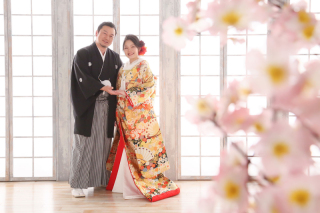 らかんスタジオ仙台東店_スタジオ撮影（和装・洋装）