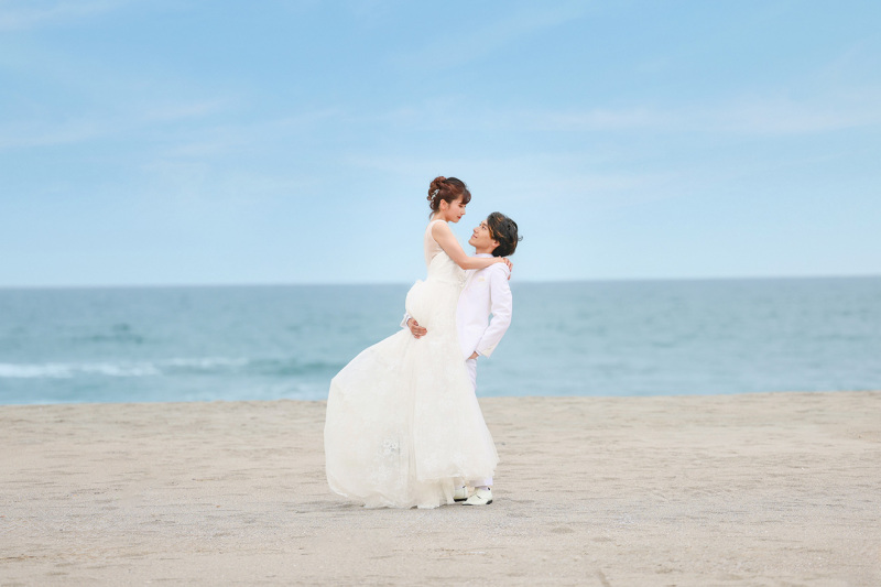 【ロケーションフォト衣装1着】チャペル/みちのくの杜湖畔公園/荒浜のいずれか好きなスポットで撮影♬(撮影全データ50カット付)