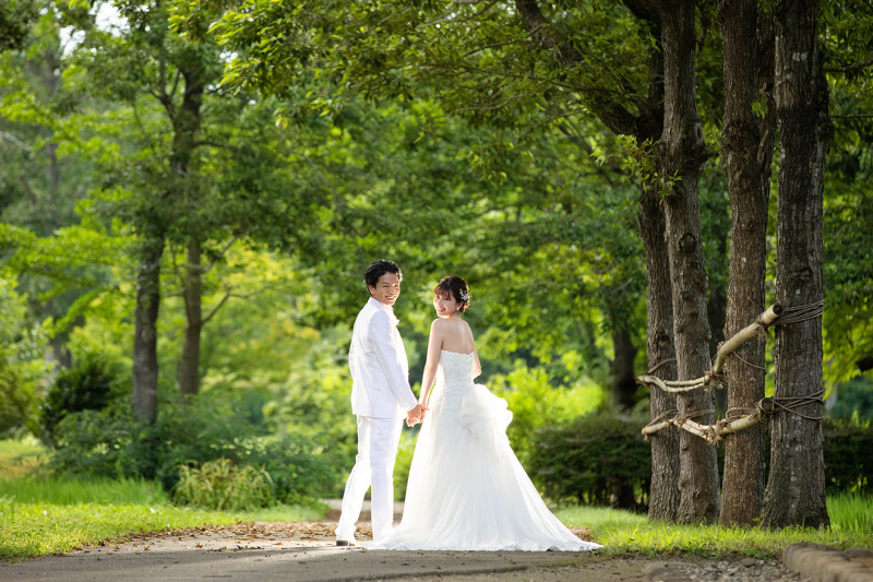 【4月10日まで！桜＆新緑フォトもOK！】好きなロケ地で撮影◆全データ50カット・私服でエンゲージフォト付