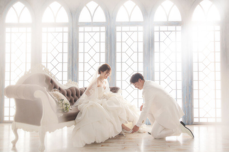 【スタジオ2着×ロケ1着】スタジオ+チャペル/みちのくの杜湖畔公園/荒浜の好きな場所で♬写真集・全データ150カット・ムービー付