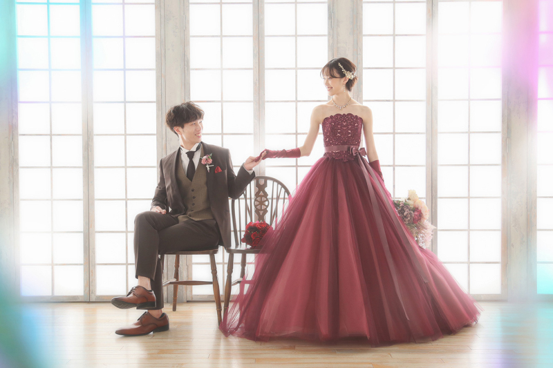 【スタジオ2着×ロケ1着】スタジオ+チャペル/みちのくの杜湖畔公園/荒浜の好きな場所で♬写真集・全データ150カット・ムービー付