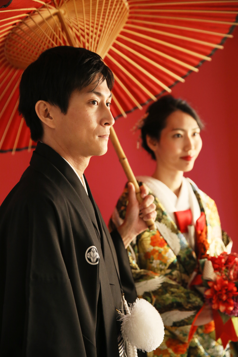 ＊新郎の横顔＊