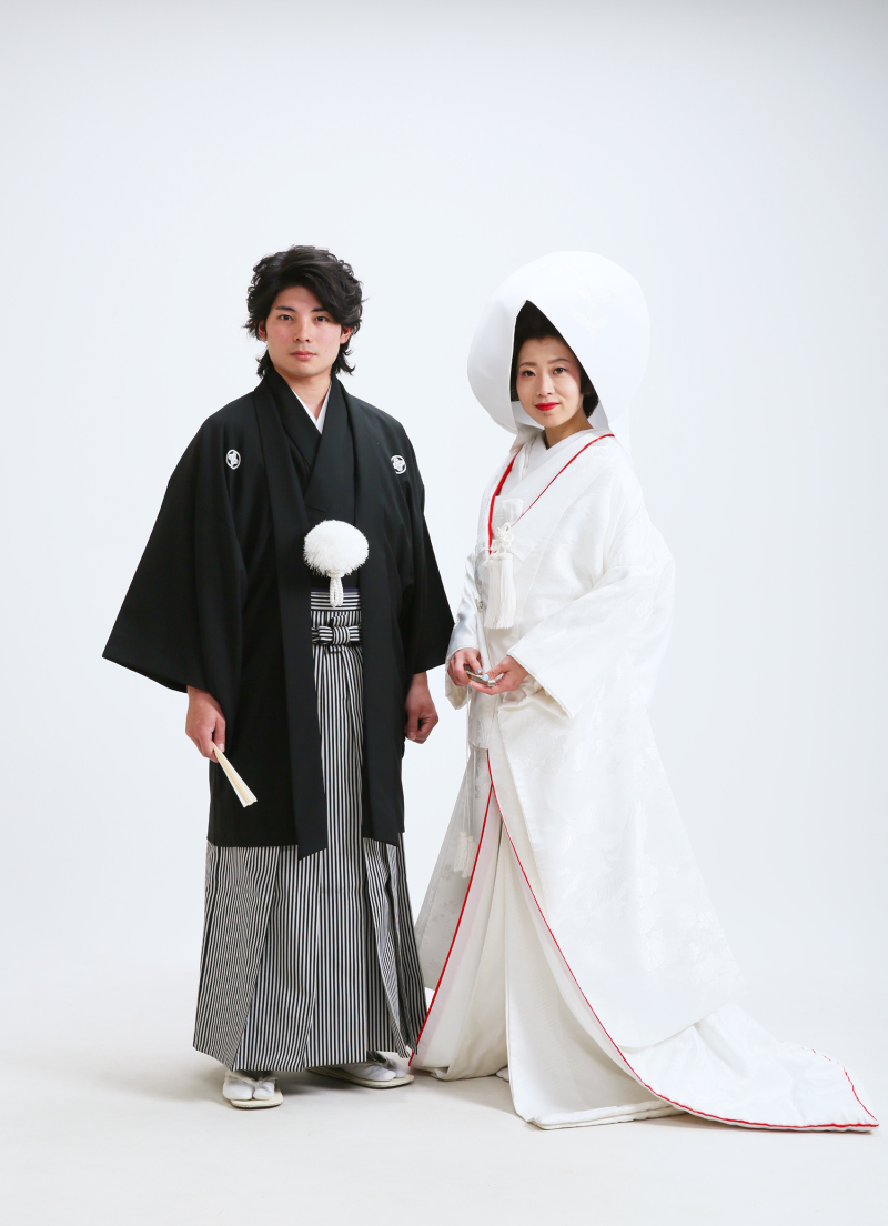 ＊白無垢＆赤比翼＆綿帽子＊