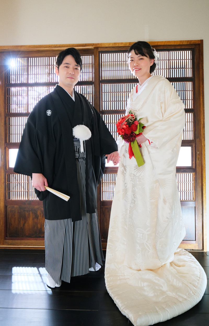 ＊白無垢2人立ち＊