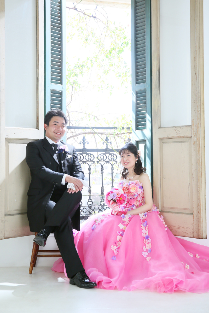 ＊ふんわりピンクドレス＊