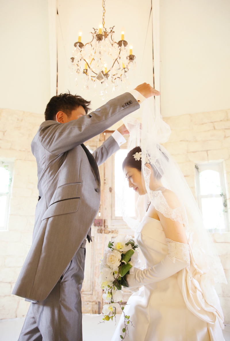 ベール上げ♡♡♡