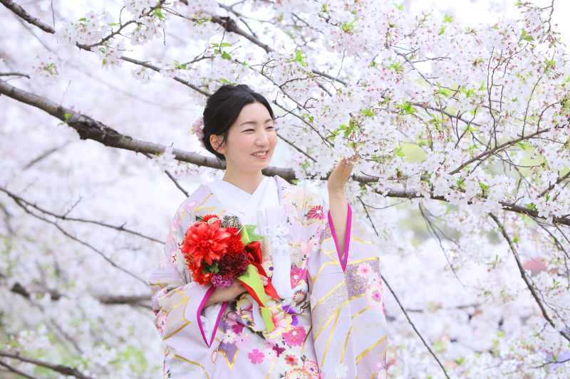 打掛&桜ロケ♡No,2