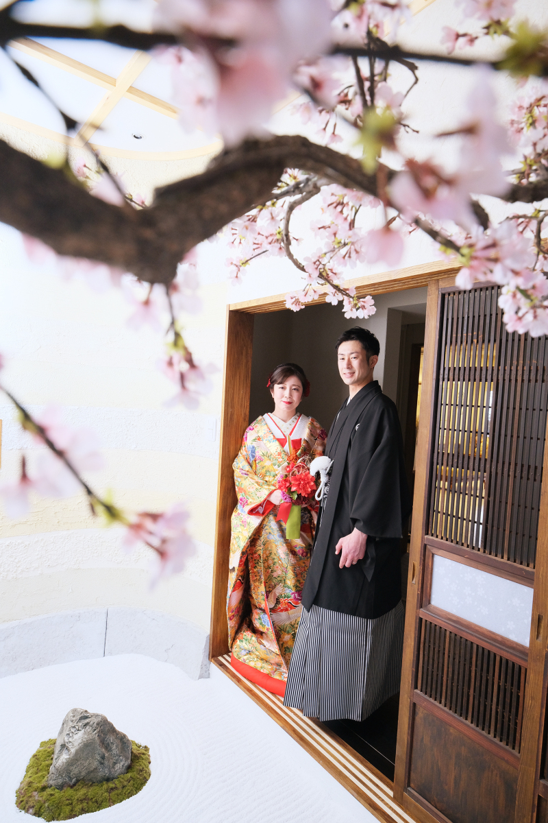 ＊打掛＆桜が咲いた＊