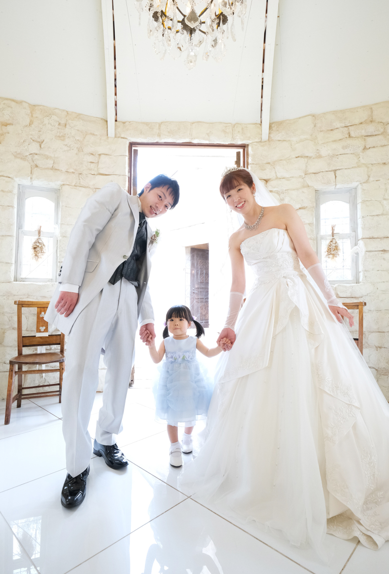 ＊三人で手をつないで＊