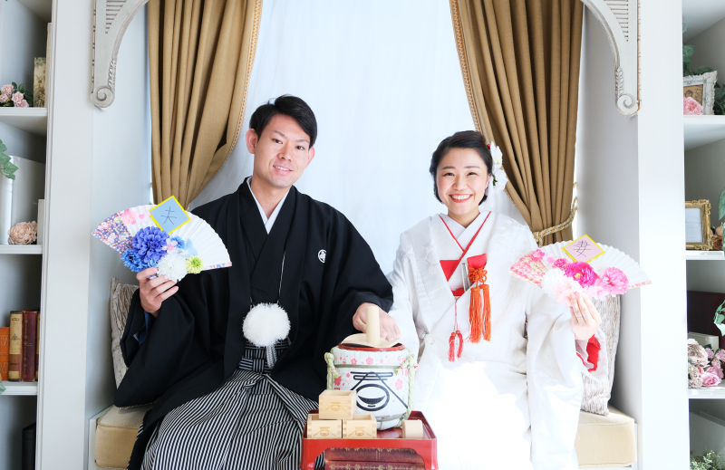 ＊白無垢＆鏡割り＊