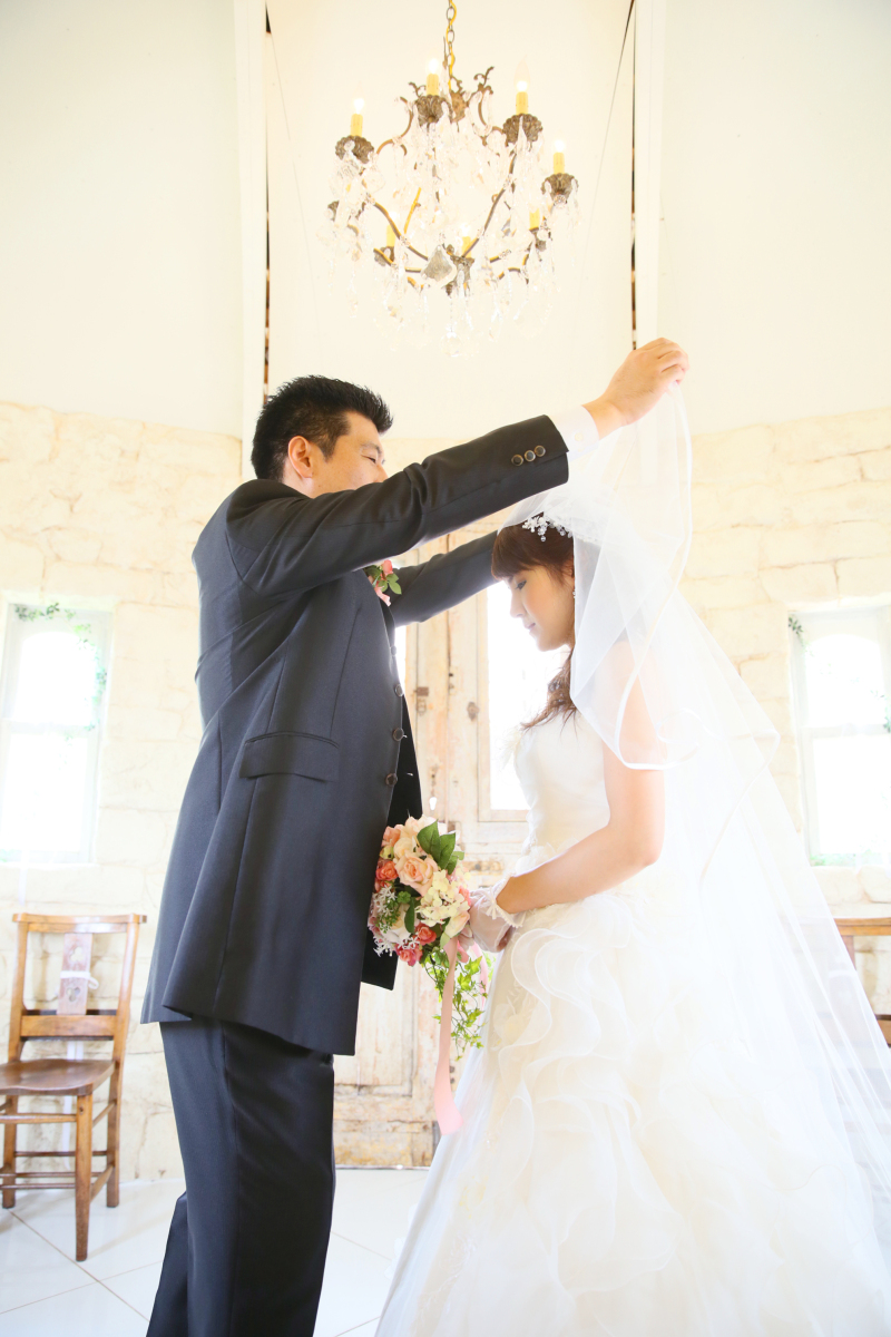 ＊ベール上げシーン＊