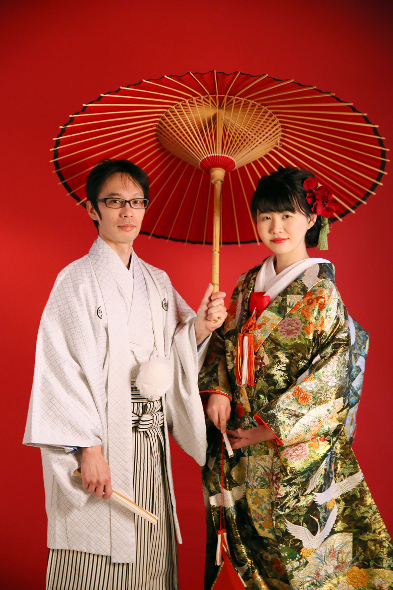 ＊和傘シーン＊