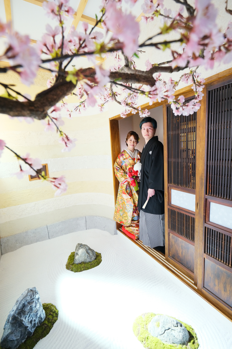 ＊桜×枯山水＊