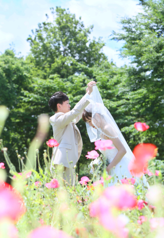 洋装公園ロケーション♪