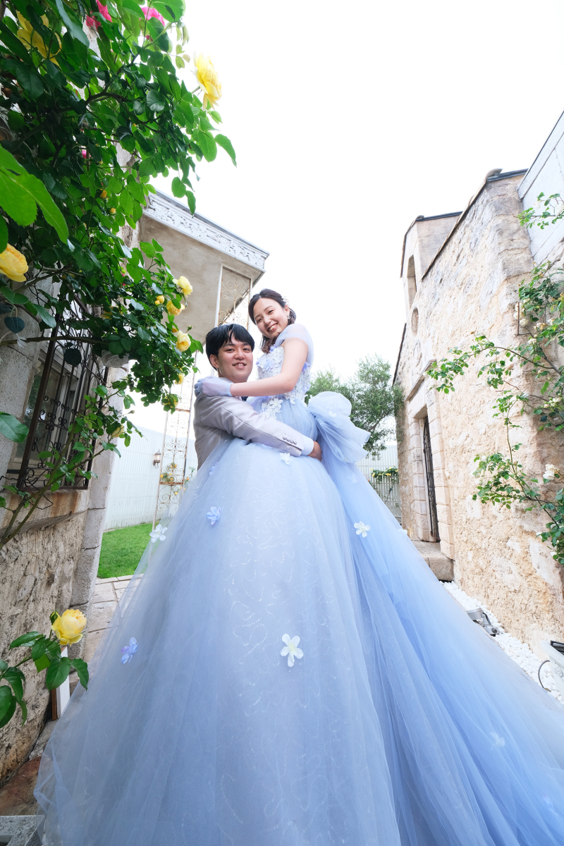 縦抱っこシーン