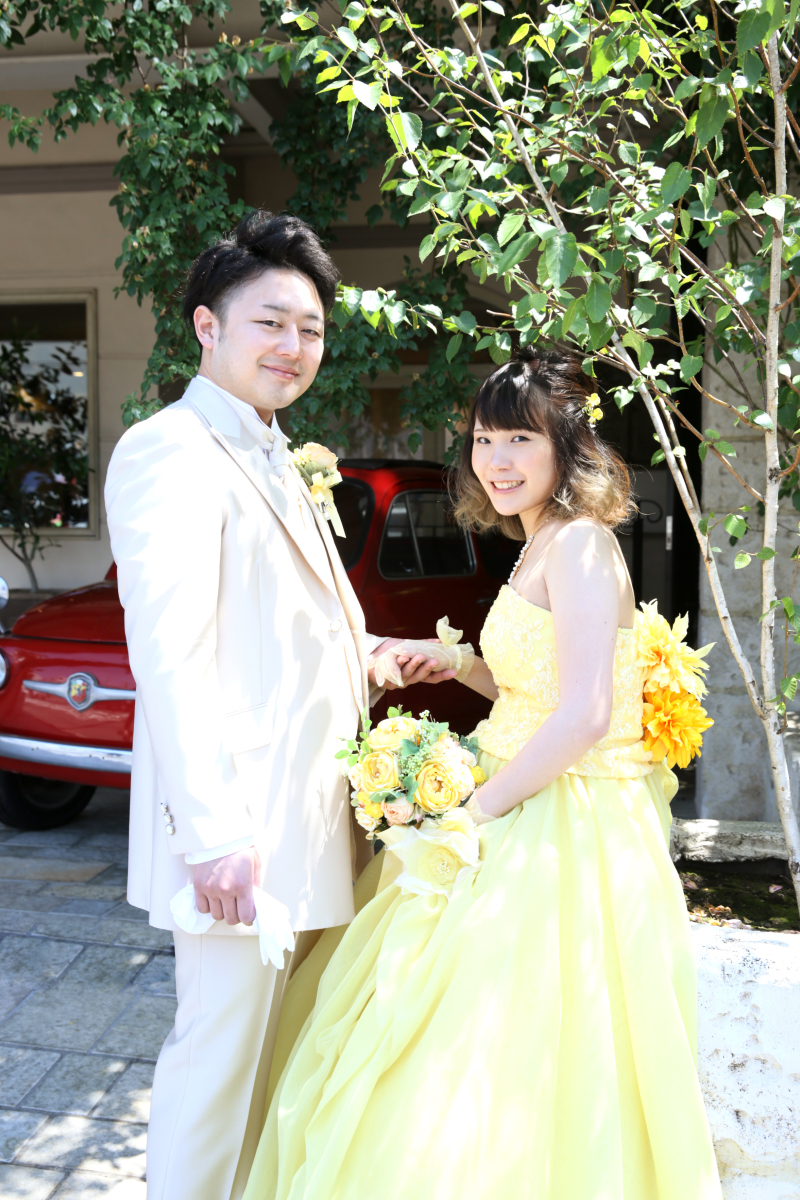 ドレスのアレンジメント♪