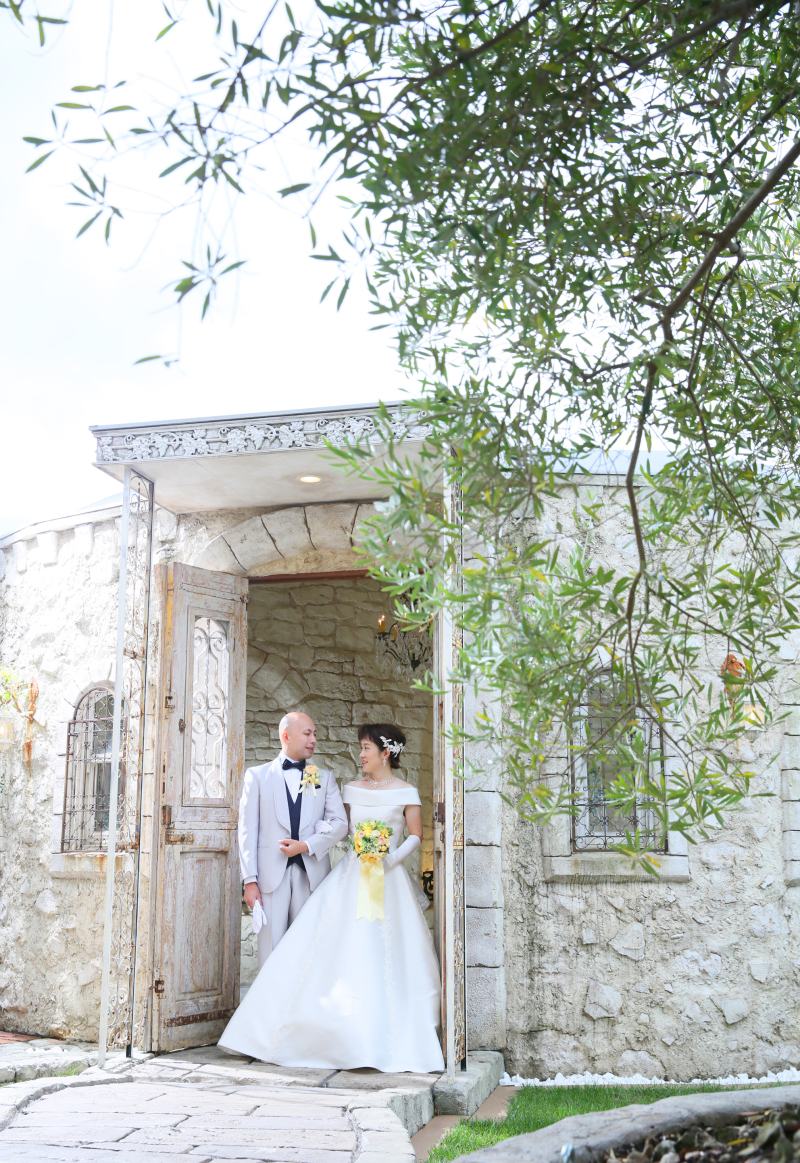 ＊チャペル入り口ショット＊