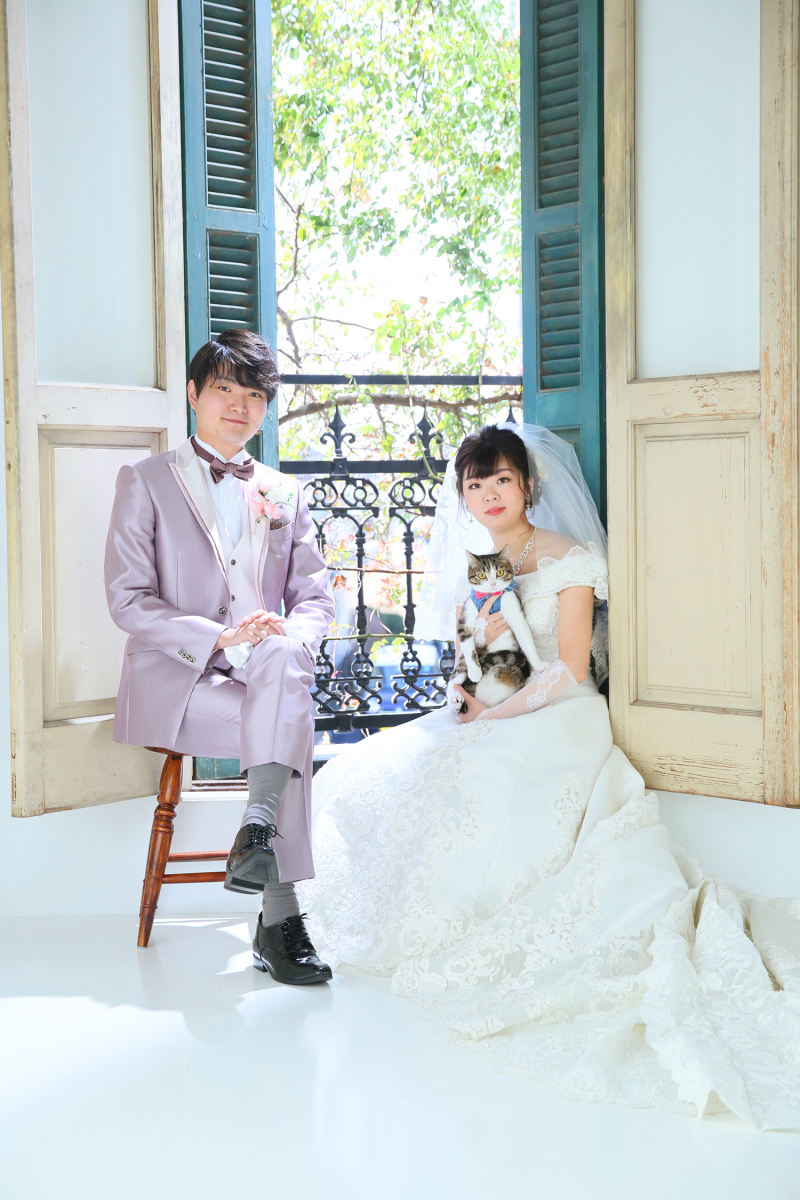 愛猫ちゃんとの窓辺ショット