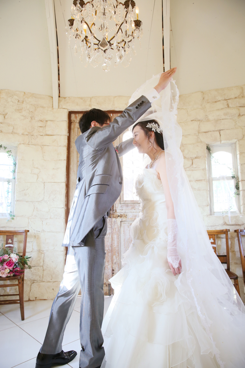 ＊ベール上げシーン＊