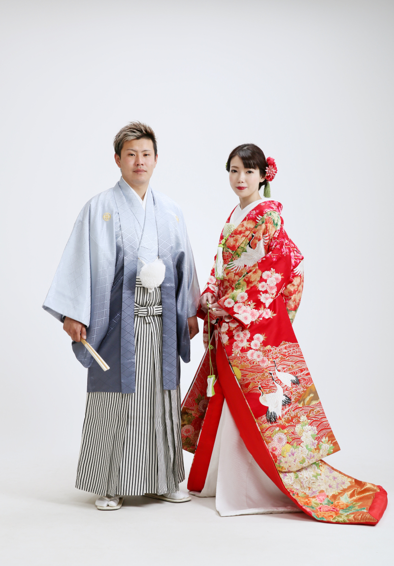 ＊色打掛二人立＊