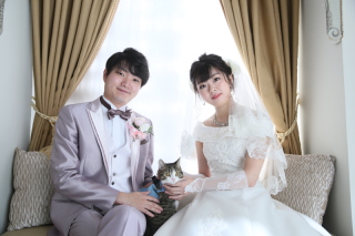 洋装&times;猫ちゃん