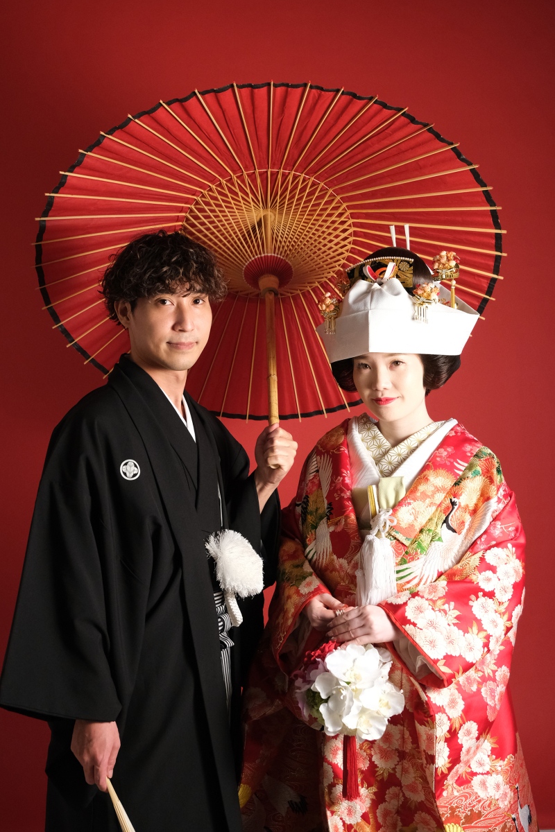 *和傘半身ショット*