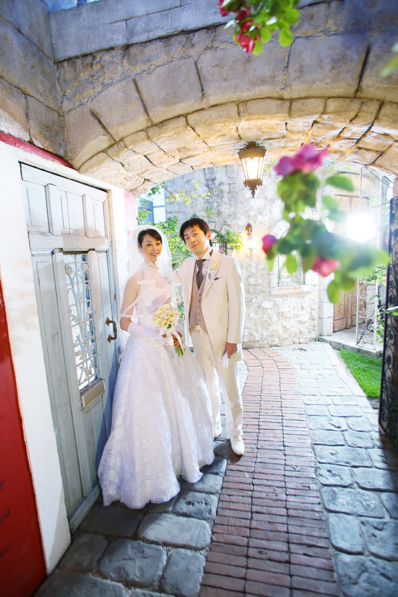 ＊ウエディングドレスナイトフォト＊