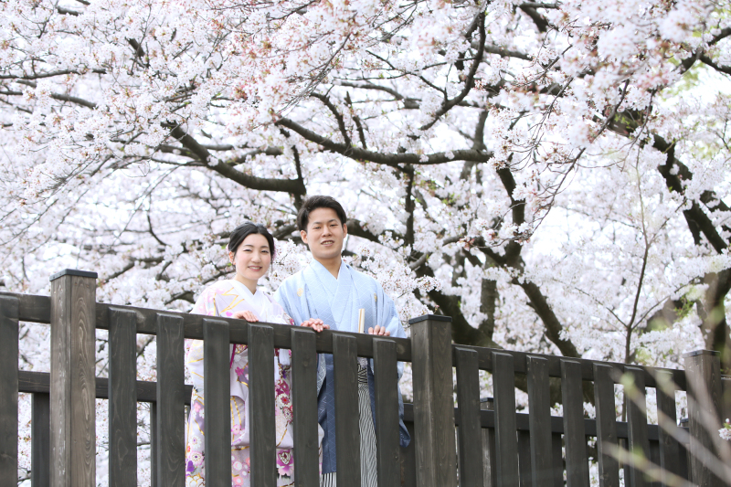 打掛&桜ロケ♡No,5