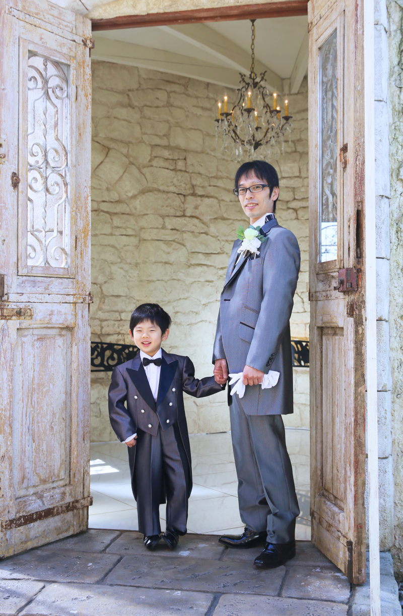 ＊息子さんと2ショット＊