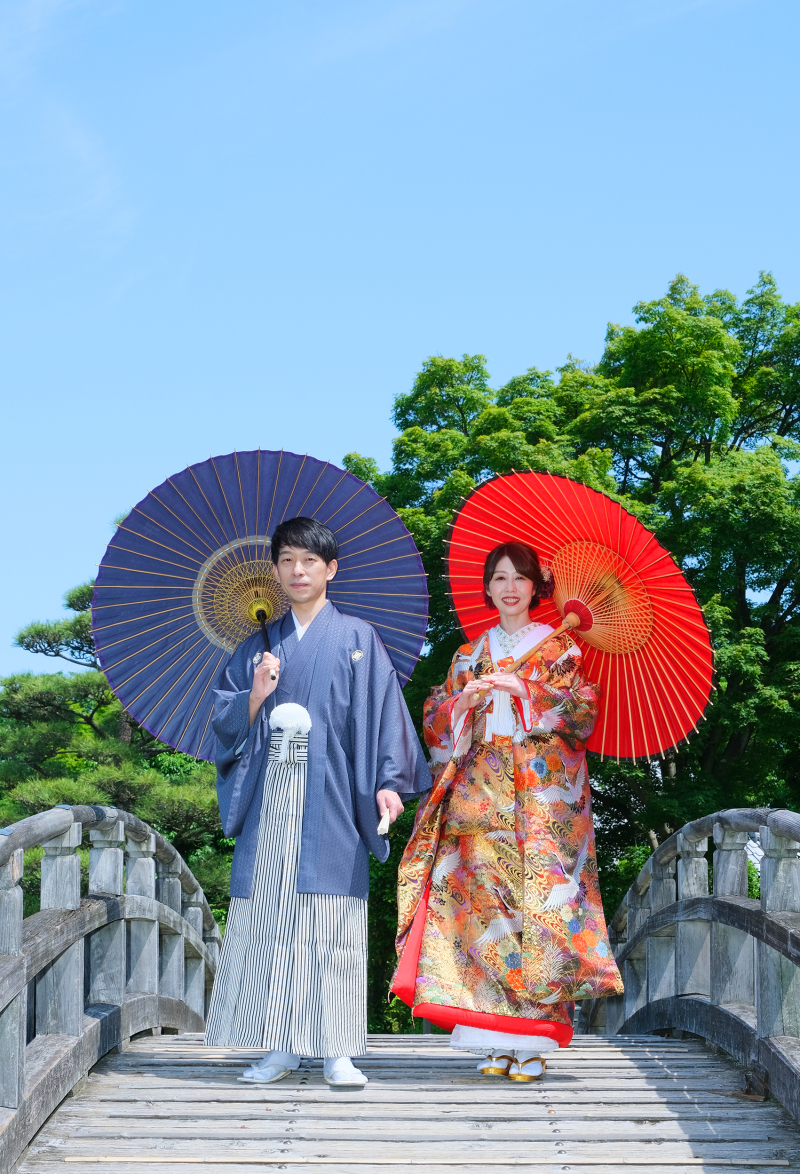 ＊花田苑太鼓橋の上＊