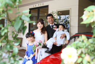 ＊洋装＆お子様と一緒＊