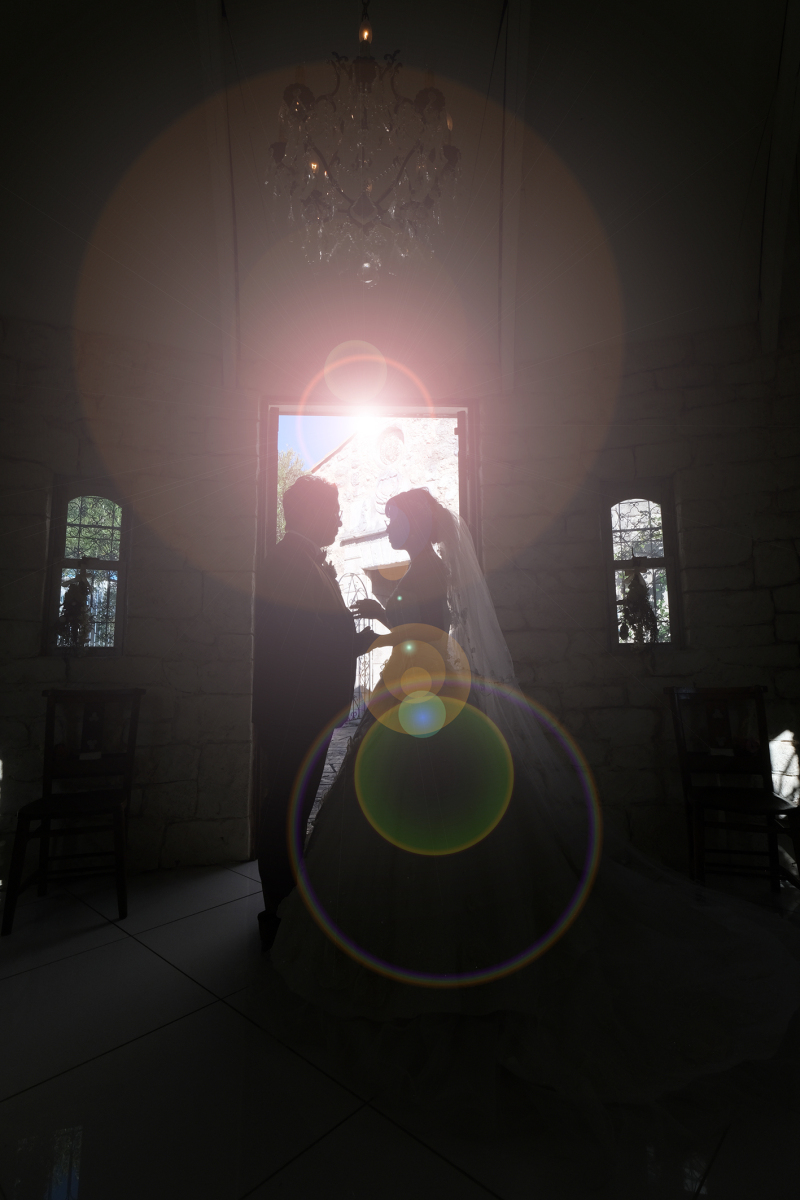 ウエディングドレス&times;逆光シルエット＊＊