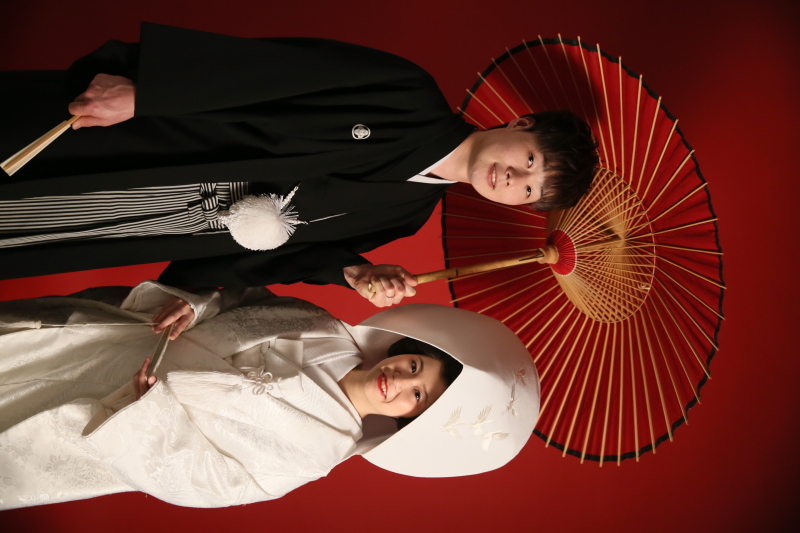 ＊和傘×赤背景×タングステン＊