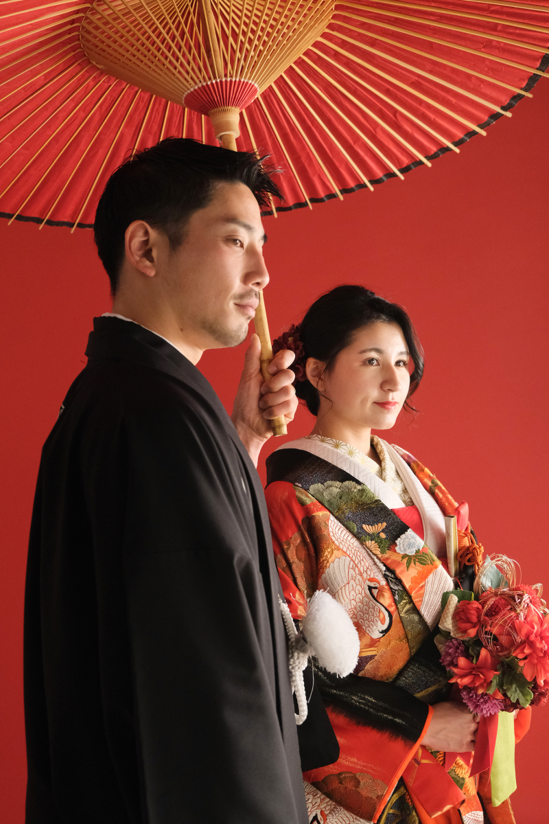 和傘タングステン光ショット♪