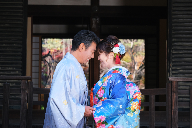川越喜多院ロケ×色打掛