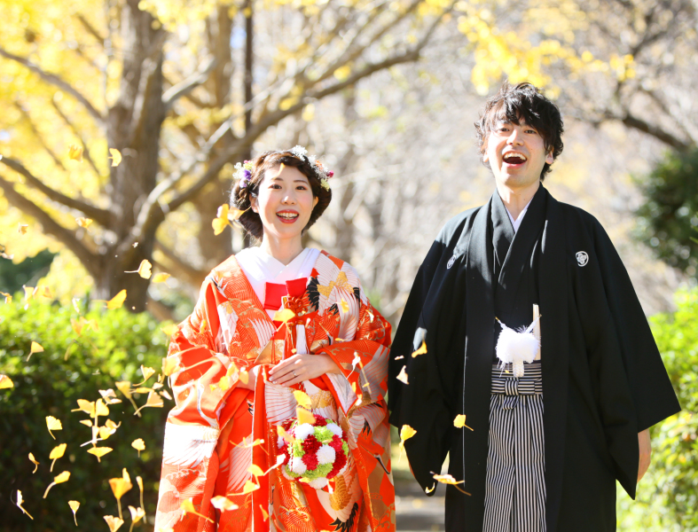 和装ロケーション＋ガーデンでのドレス撮影♪