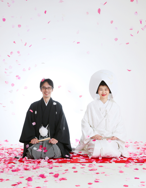 ＊白無垢フラワーシャワー＊