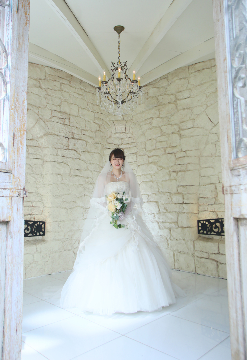 *チャペル内で*