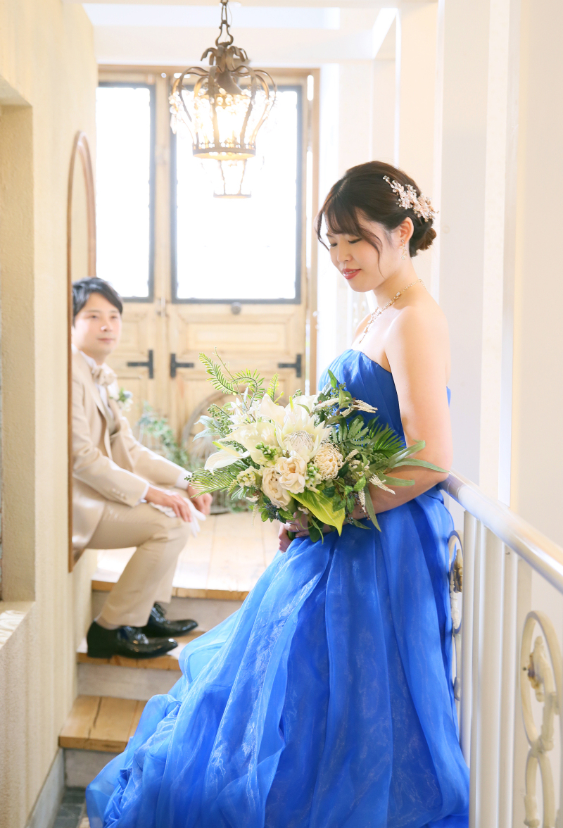 綺麗な花嫁×綺麗なブーケ♡