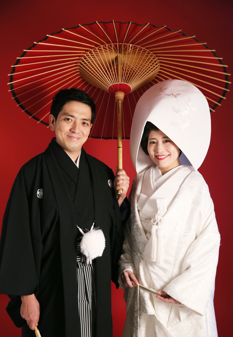 *白無垢&和傘*